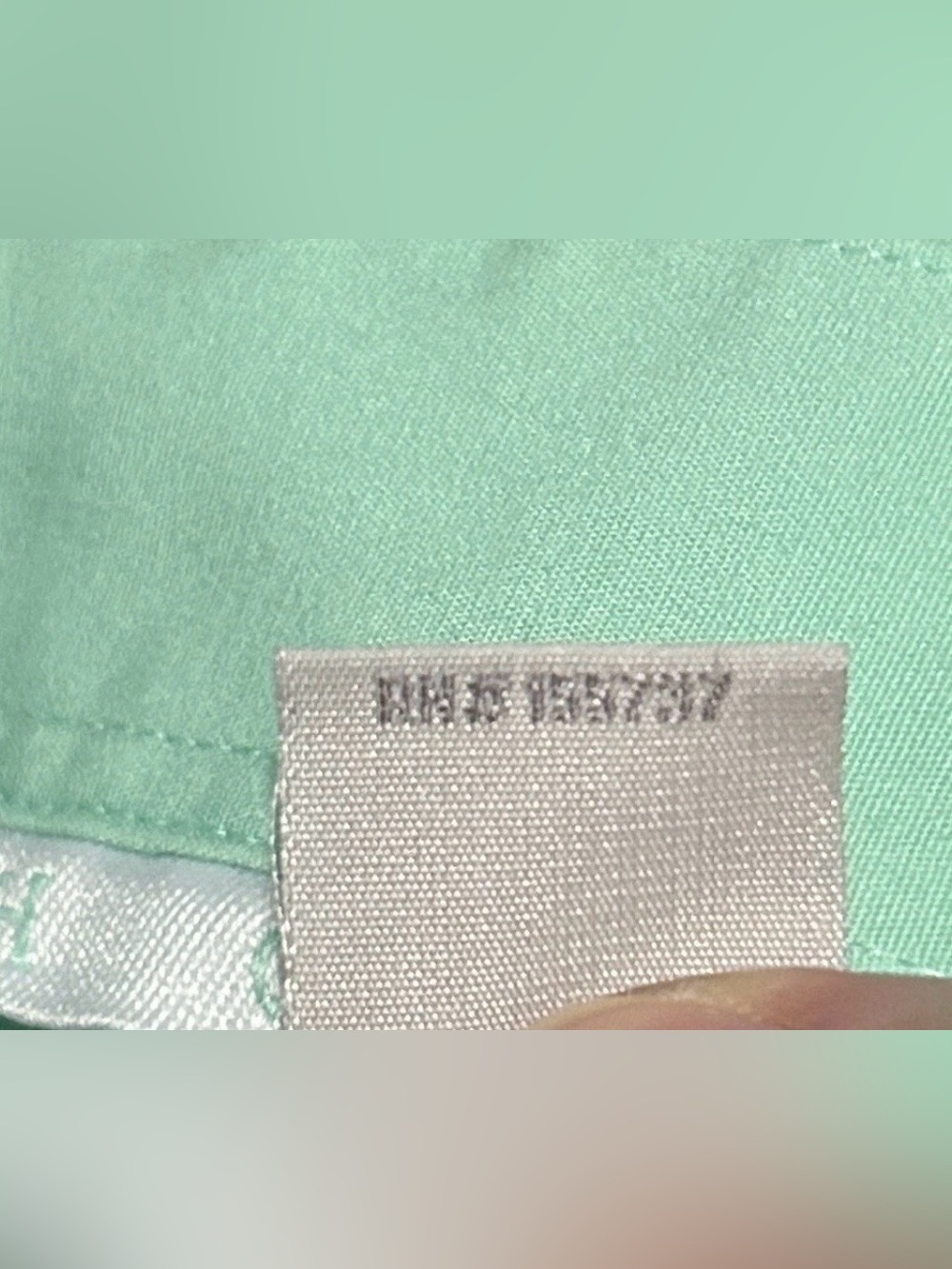 Cinch Men's Western Solid Mint Green Button-Down Shirt L/XL - Picture 7 of 9